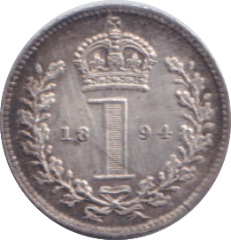 1894 MAUNDY ONE PENNY ( UNC ) - MAUNDY ONE PENNY - Cambridgeshire Coins