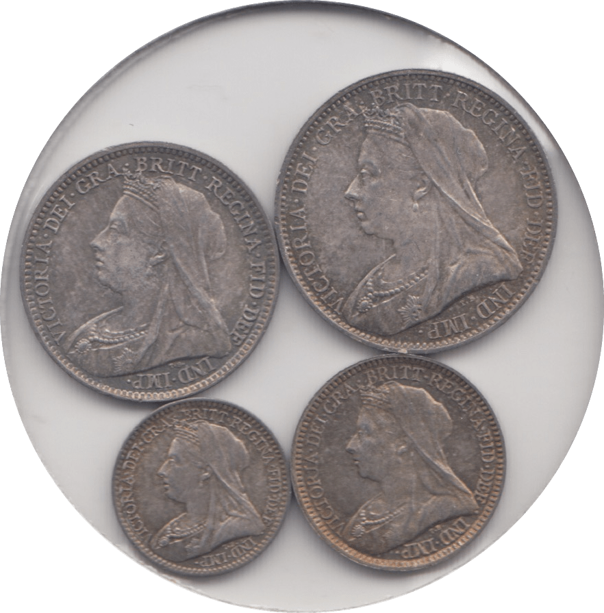 1894 MAUNDY SET ( UNC ) - Maundy Set - Cambridgeshire Coins