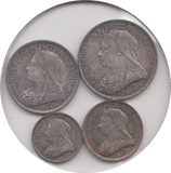 1894 MAUNDY SET ( UNC ) - Maundy Set - Cambridgeshire Coins