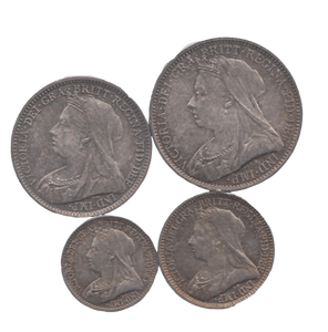 1894 MAUNDY SET ( UNC ) - Maundy Set - Cambridgeshire Coins