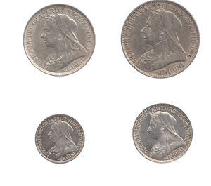 1894 MAUNDY SET VICTORIA - Maundy Set - Cambridgeshire Coins