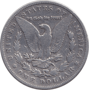 1894 MORGAN DOLLAR USA SAN FRANCISCO MINT - SILVER WORLD COINS - Cambridgeshire Coins