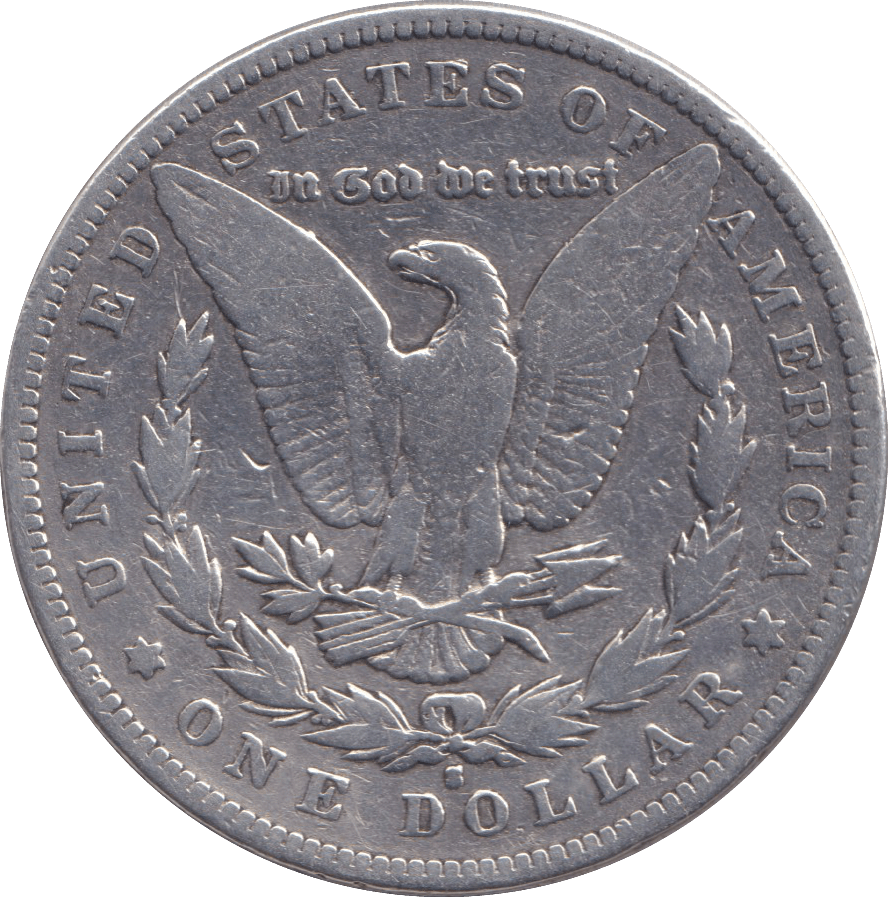 1894 MORGAN DOLLAR USA SAN FRANCISCO MINT - SILVER WORLD COINS - Cambridgeshire Coins