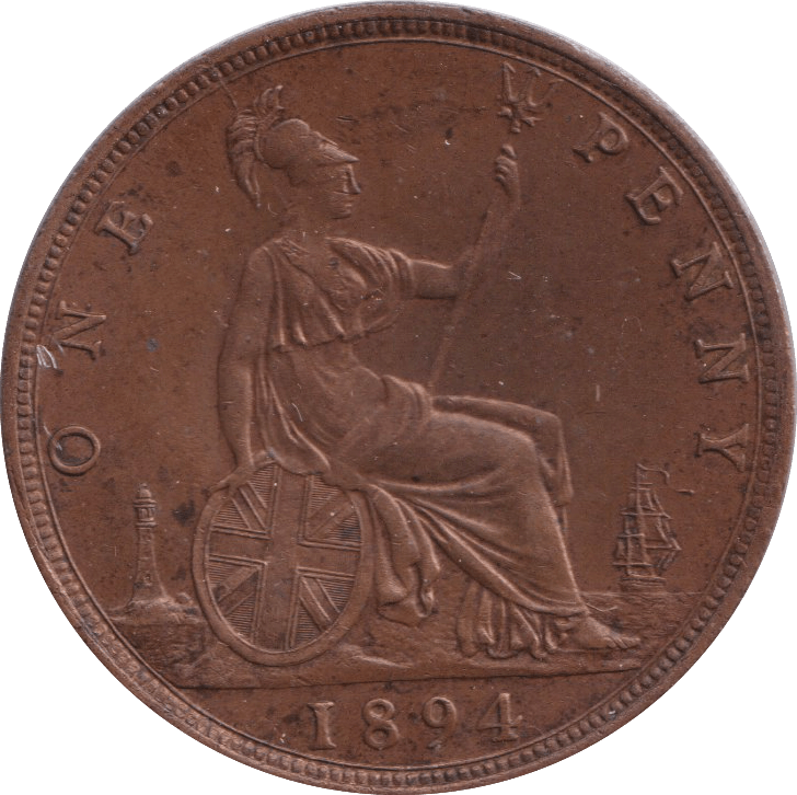 1894 PENNY ( UNC ) - PENNY - Cambridgeshire Coins