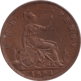 1894 PENNY ( UNC ) - PENNY - Cambridgeshire Coins