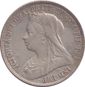 1894 SHILLING ( EF ) 1 - SHILLING - Cambridgeshire Coins