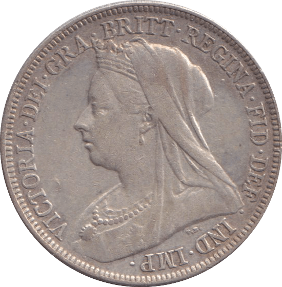 1894 SHILLING ( EF ) 1 - SHILLING - Cambridgeshire Coins