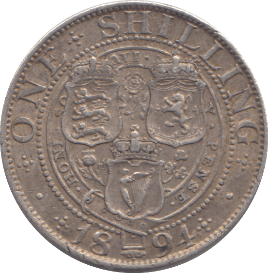 1894 SHILLING ( GF ) - SHILLING - Cambridgeshire Coins