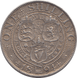 1894 SHILLING ( GF ) - SHILLING - Cambridgeshire Coins