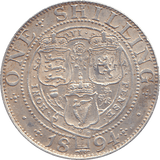 1894 SHILLING ( GVF ) - SHILLING - Cambridgeshire Coins