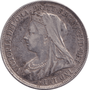 1894 SHILLING ( GVF ) - SHILLING - Cambridgeshire Coins