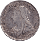 1894 SHILLING ( GVF ) - SHILLING - Cambridgeshire Coins