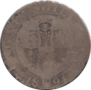 1894 SHILLING ( NF ) - Shilling - Cambridgeshire Coins