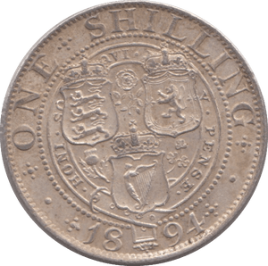 1894 SHILLING ( UNC ) - SHILLING - Cambridgeshire Coins
