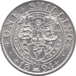 1894 SHILLING ( UNC ) - Shilling - Cambridgeshire Coins