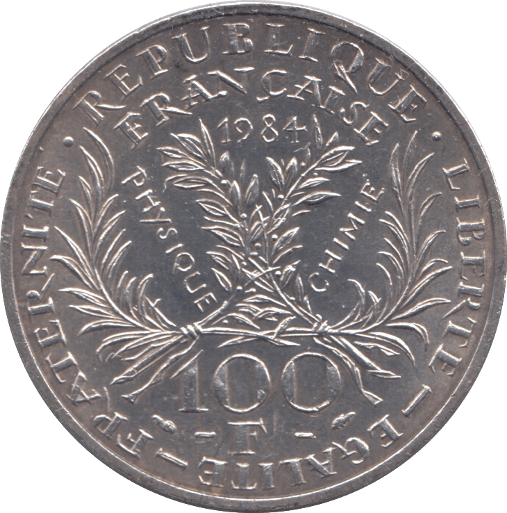 1894 SILVER 100 FRANCS FRANCE - SILVER WORLD COINS - Cambridgeshire Coins