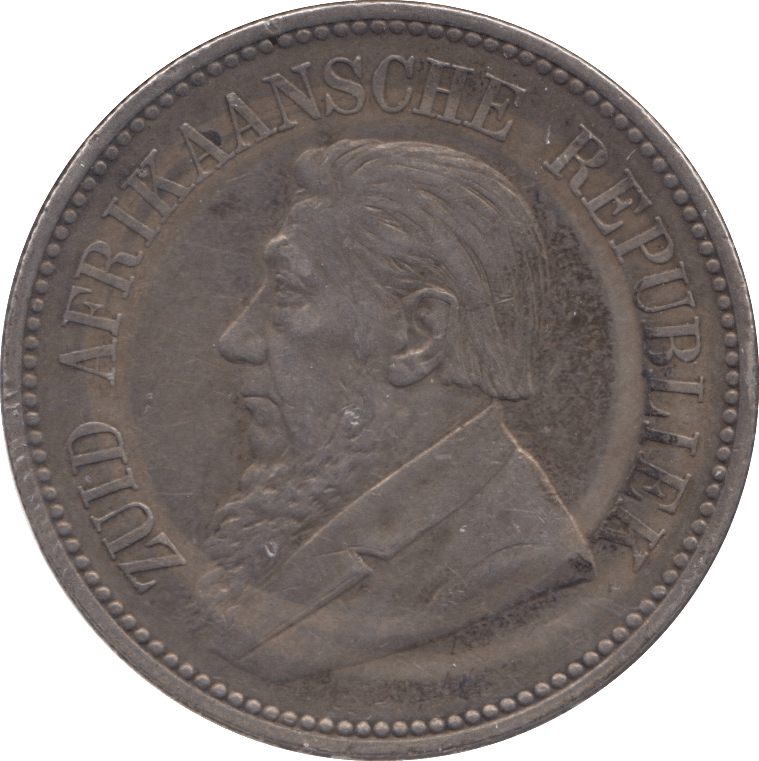 1894 SILVER SOUTH AFRICA 2 1/2 SHILLINGS - SILVER WORLD COINS - Cambridgeshire Coins