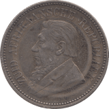 1894 SILVER SOUTH AFRICA 2 1/2 SHILLINGS - SILVER WORLD COINS - Cambridgeshire Coins