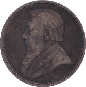 1894 SILVER TWO SHILLINGS SOUTH AFRICA - SILVER WORLD COINS - Cambridgeshire Coins