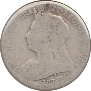 1894 SIXPENCE ( FAIR ) - SIXPENCE - Cambridgeshire Coins