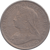 1894 SIXPENCE ( FINE ) - SIXPENCE - Cambridgeshire Coins