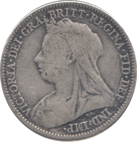 1894 SIXPENCE ( FINE ) - SIXPENCE - Cambridgeshire Coins