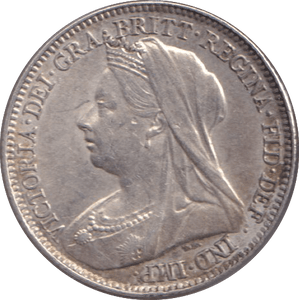 1894 SIXPENCE ( GVF ) - SIXPENCE - Cambridgeshire Coins