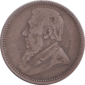 1894 SIXPENCE SOUTH AFRICA - WORLD COINS - Cambridgeshire Coins