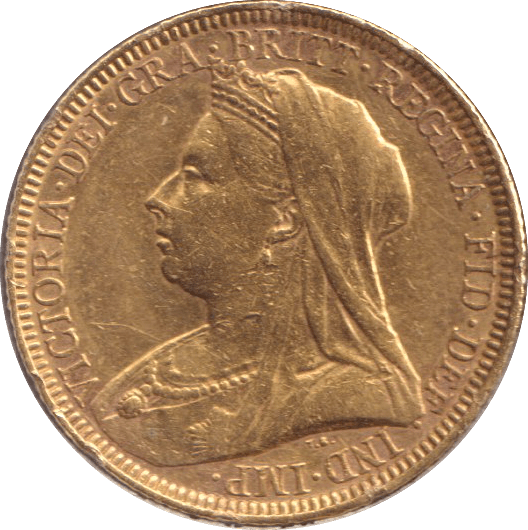 1894 SOVEREIGN ( VF ) - HALF SOVEREIGN - Cambridgeshire Coins