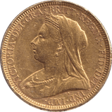 1894 SOVEREIGN ( VF ) - HALF SOVEREIGN - Cambridgeshire Coins