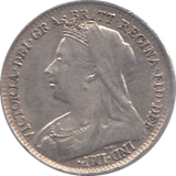 1894 THREEPENCE ( EF ) - THREEPENCE - Cambridgeshire Coins
