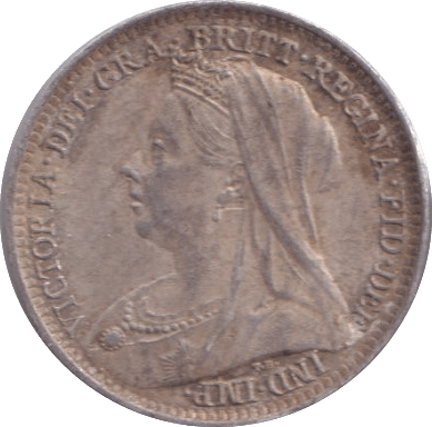 1894 THREEPENCE ( EF ) - Threepence - Cambridgeshire Coins