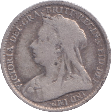 1894 THREEPENCE ( FINE ) - THREEPENCE - Cambridgeshire Coins