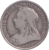 1894 THREEPENCE ( FINE ) - THREEPENCE - Cambridgeshire Coins