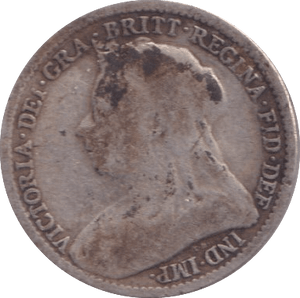 1894 THREEPENCE ( FINE ) - Threepence - Cambridgeshire Coins