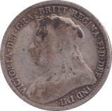 1894 THREEPENCE ( FINE ) - Threepence - Cambridgeshire Coins