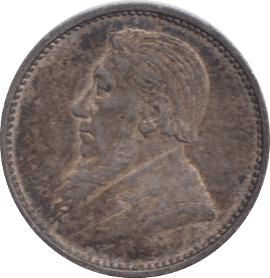1894 THREEPENCE SOUTH AFRICA - SILVER WORLD COINS - Cambridgeshire Coins