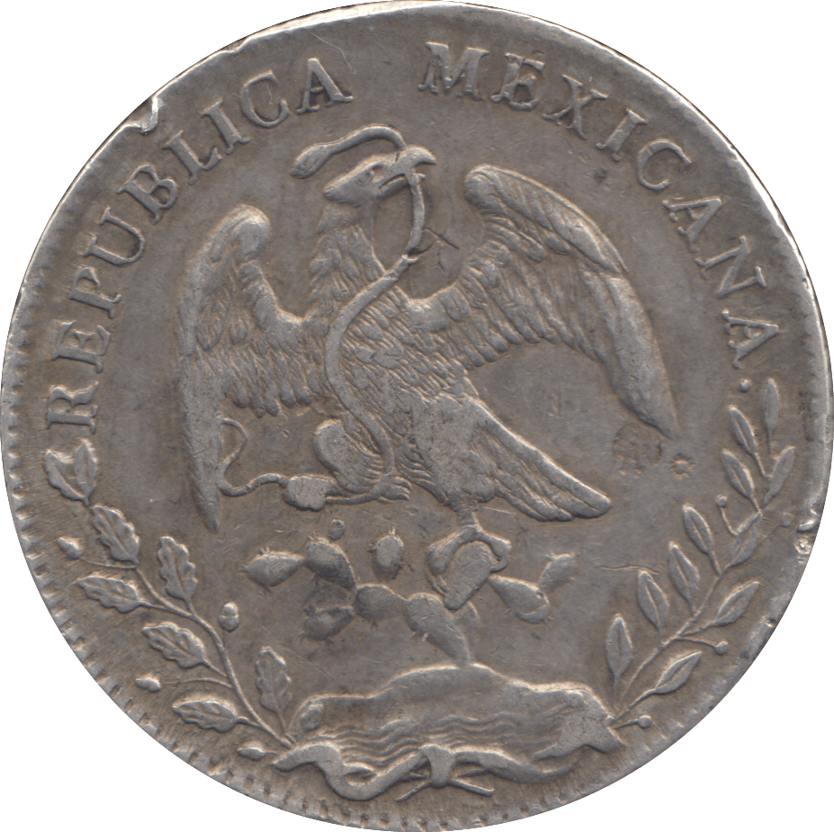 1895 8 REALES MEXICO - WORLD COINS - Cambridgeshire Coins