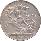 1895 CROWN ( AUNC ) - CROWN - Cambridgeshire Coins