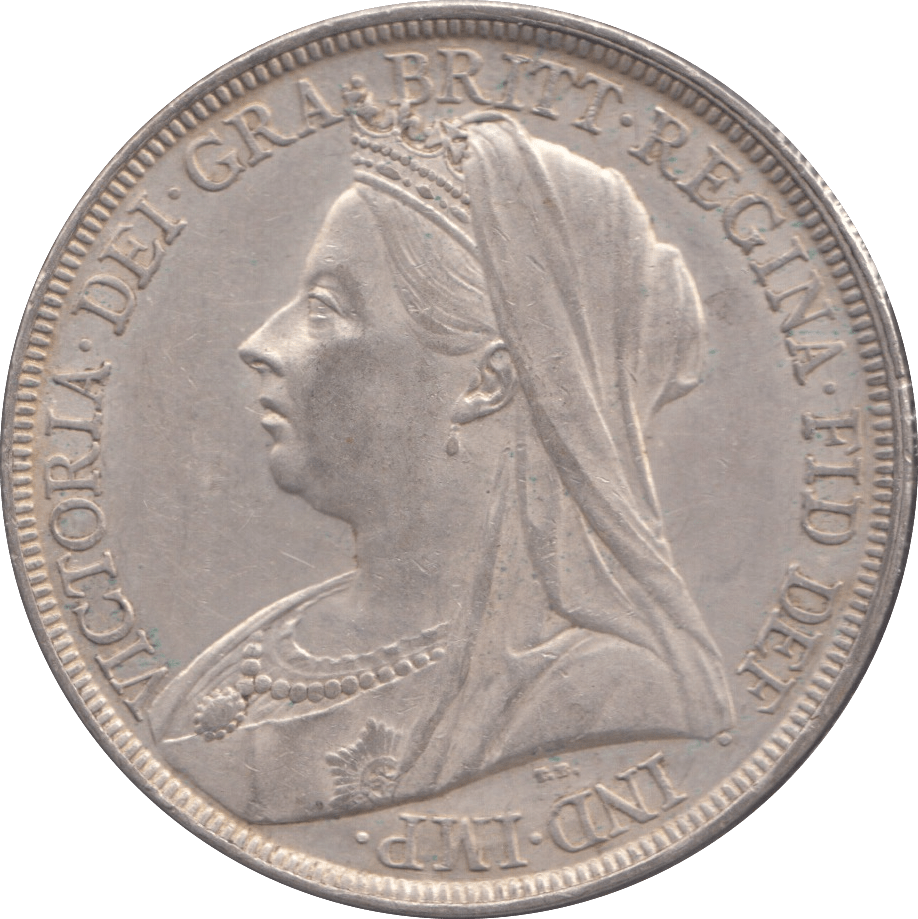1895 CROWN ( AUNC ) - CROWN - Cambridgeshire Coins
