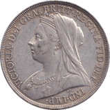 1895 CROWN ( EF ) - CROWN - Cambridgeshire Coins