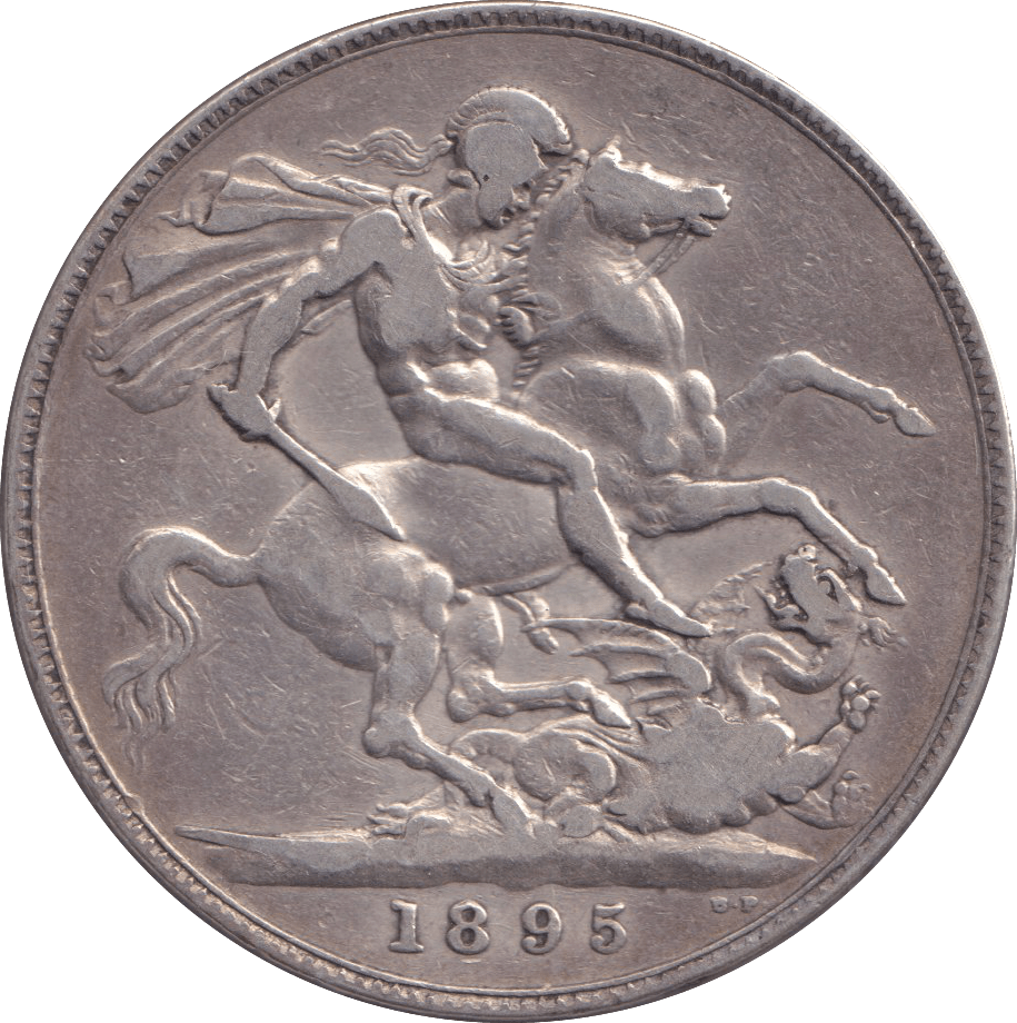 1895 CROWN ( F ) - CROWN - Cambridgeshire Coins