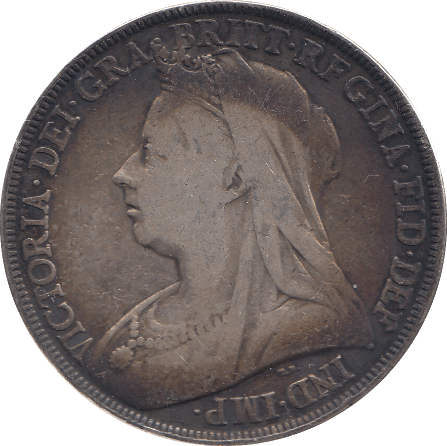 1895 CROWN ( F ) - WORLD COINS - Cambridgeshire Coins