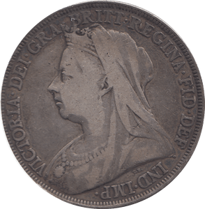1895 CROWN ( F ) - WORLD COINS - Cambridgeshire Coins