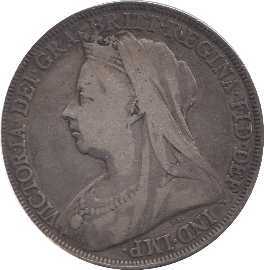 1895 CROWN ( F ) - WORLD COINS - Cambridgeshire Coins