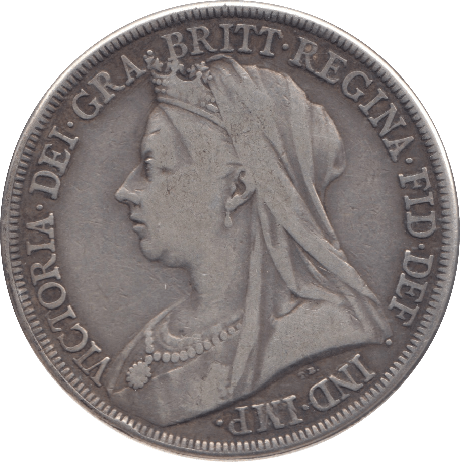 1895 CROWN ( FINE ) - CROWN - Cambridgeshire Coins