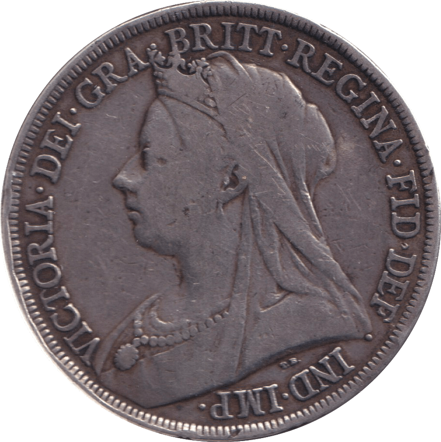 1895 CROWN ( FINE ) - CROWN - Cambridgeshire Coins