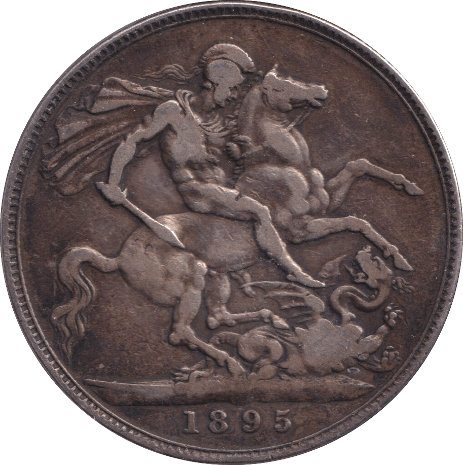 1895 CROWN ( FINE ) - CROWN - Cambridgeshire Coins
