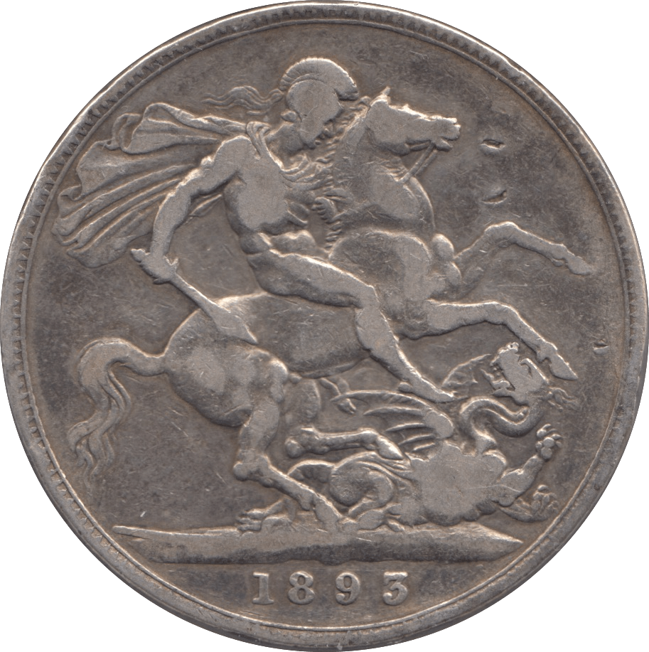 1895 CROWN ( FINE ) - CROWN - Cambridgeshire Coins