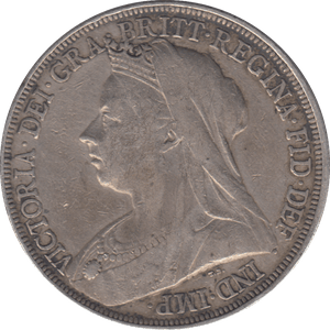 1895 CROWN ( FINE ) - CROWN - Cambridgeshire Coins